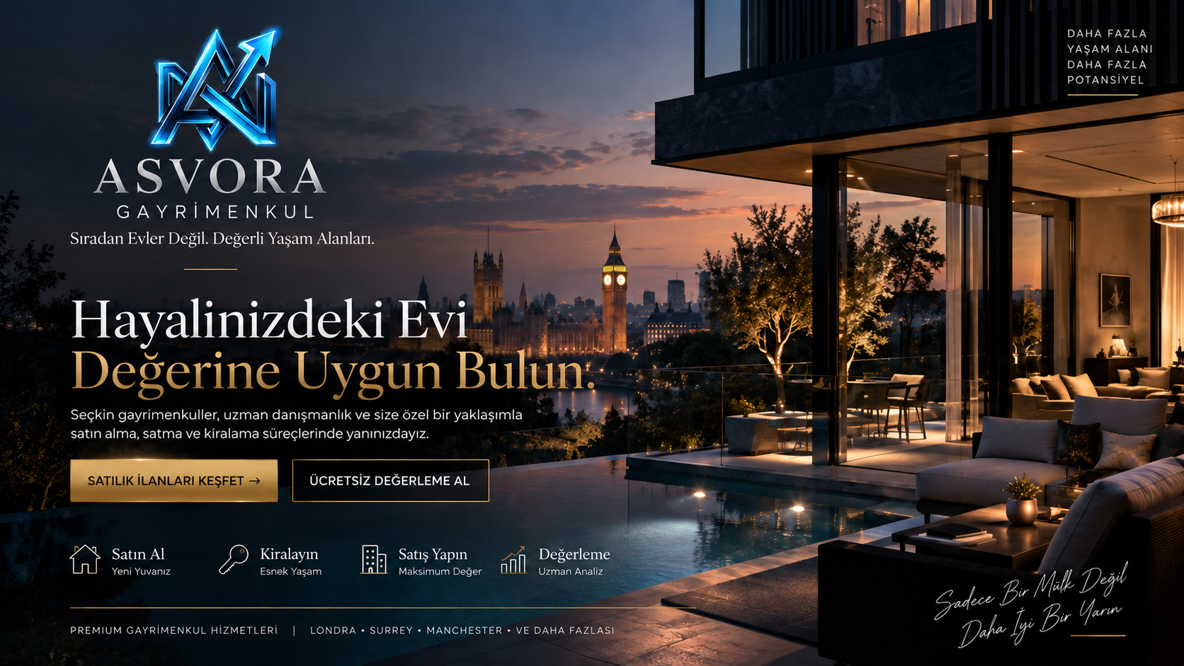 EMLAK - VIP YEŞİL ASVORA Emlak web sitesi demo görseli